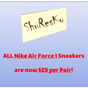 Nike Air Force 1 Sale !!!